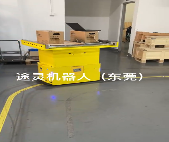 移栽式滾筒agv