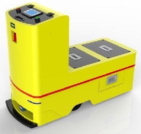 單驅(qū)動單向尾端牽引式AGV（800DX-001）